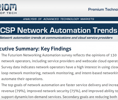 Csp Network Automation Report Cover