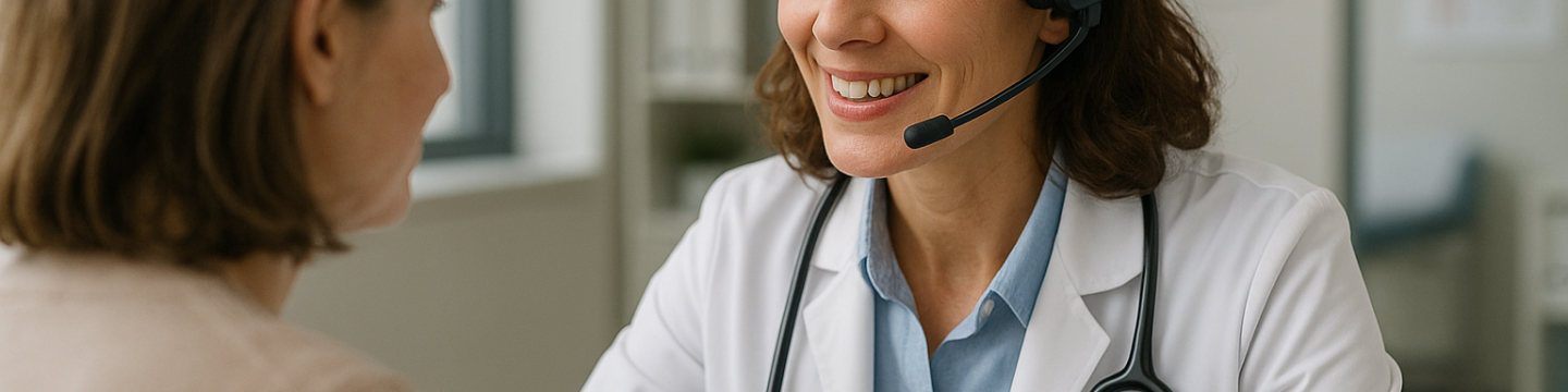 AI doc and patient