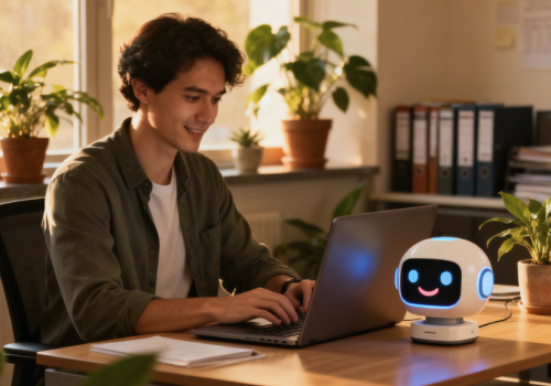 Employee and chatbot