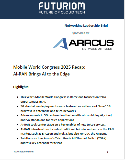 Arrcus MWC Recap